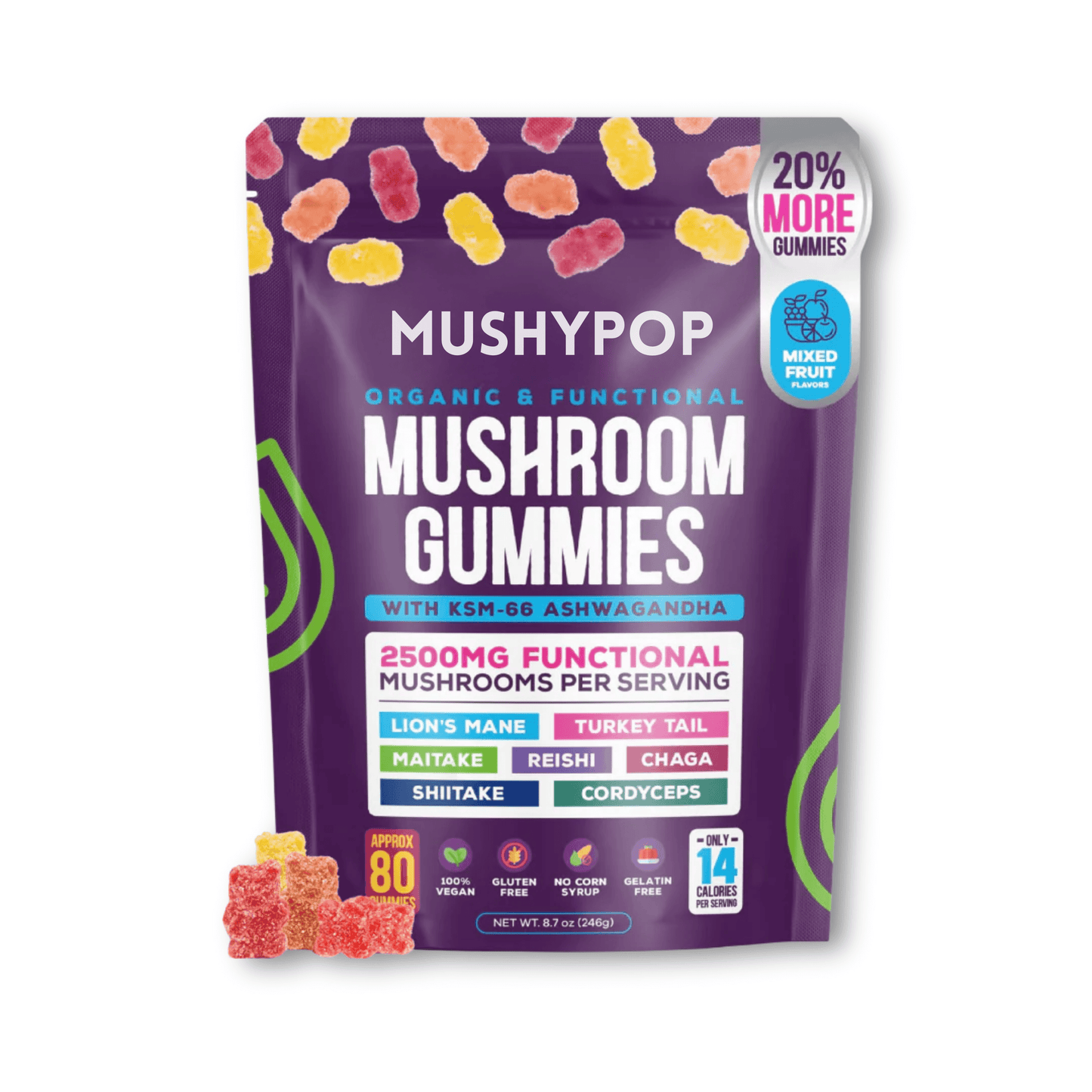 MushyPop™ - Gummies aux champignons