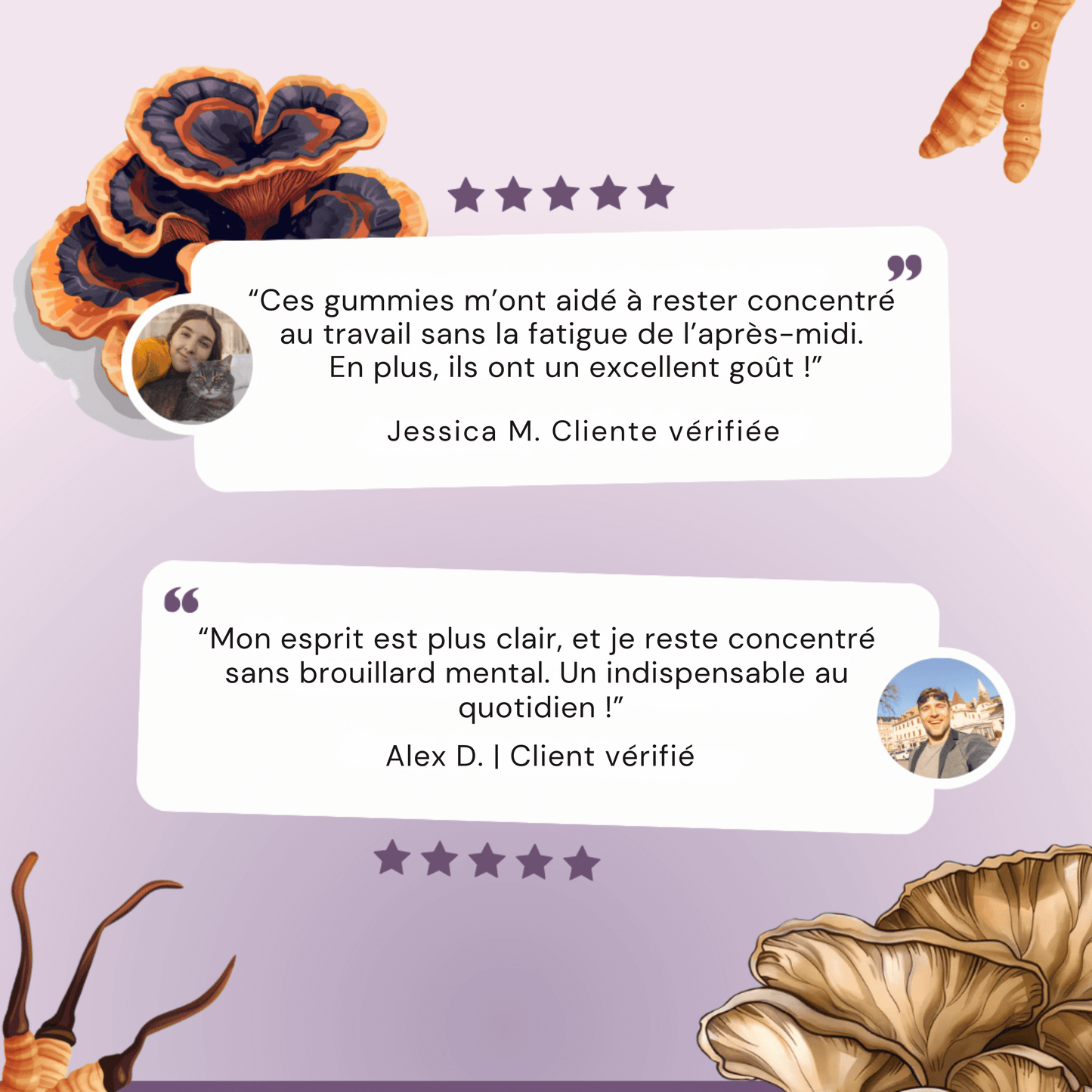 MushyPop™ - Gummies aux champignons