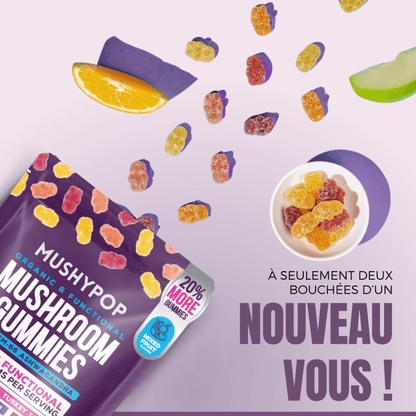 MushyPop™ - Gummies aux champignons